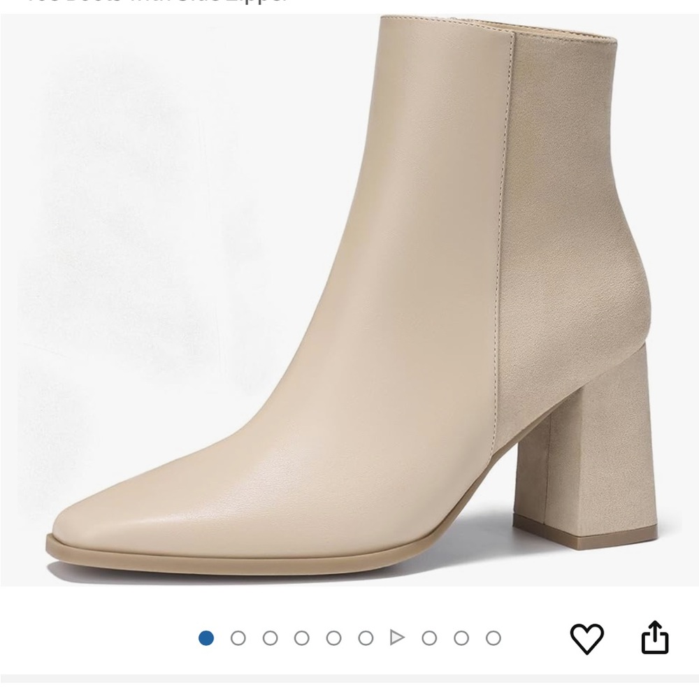 Fringe Tan Ankle Boots